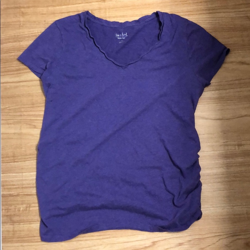 Short Sleeved Maternity Shirt